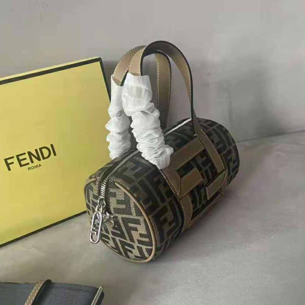 Fendi Men Mini Bag Brown FF Fabric Bag - image 5