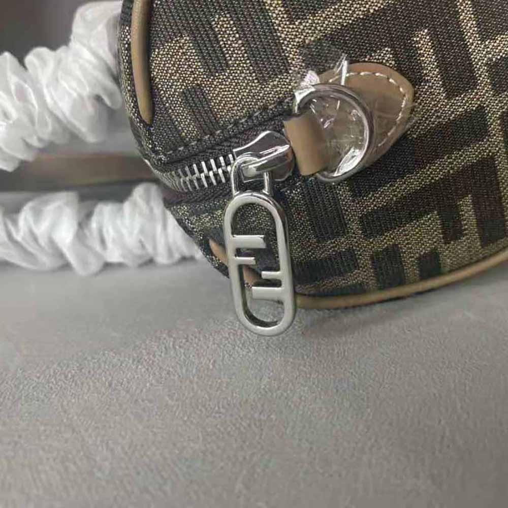 Fendi Men Mini Bag Brown FF Fabric Bag - image 8