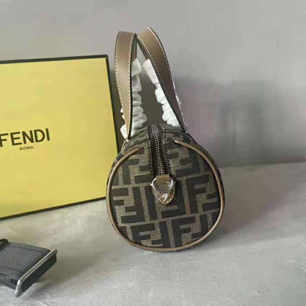 Fendi Men Mini Bag Brown FF Fabric Bag - image 6