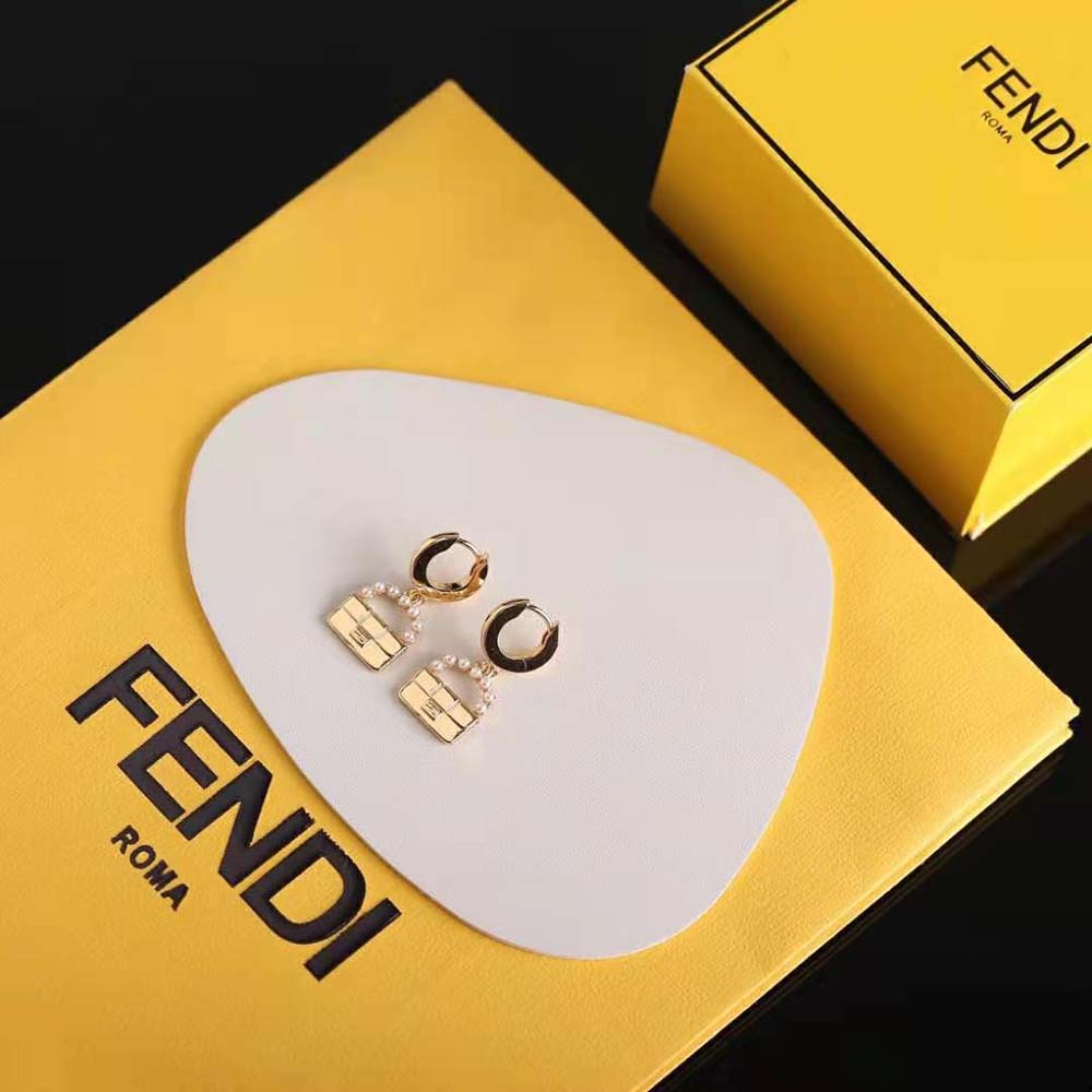 Fendi Women Baguette Necklace Gold-Colored - image 6