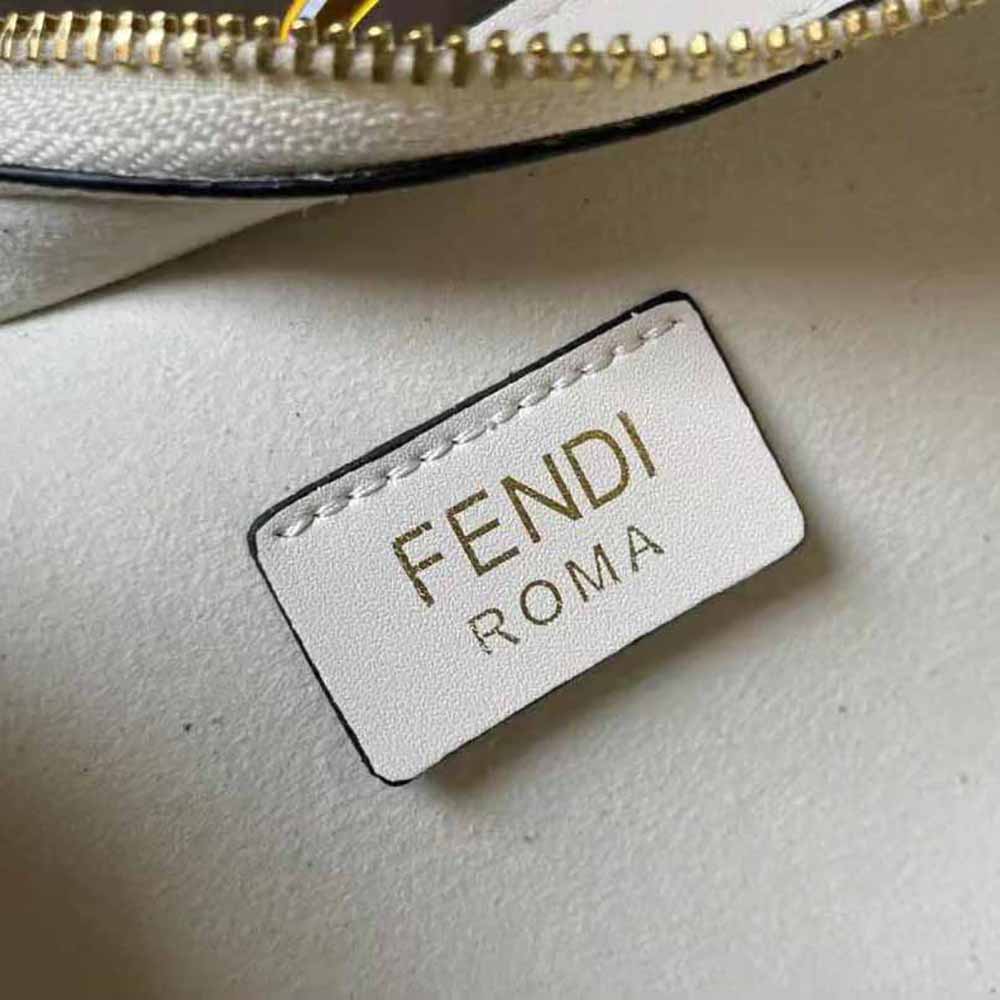 Fendi Women O’Lock Swing Camellia Leather Pouch - image 8
