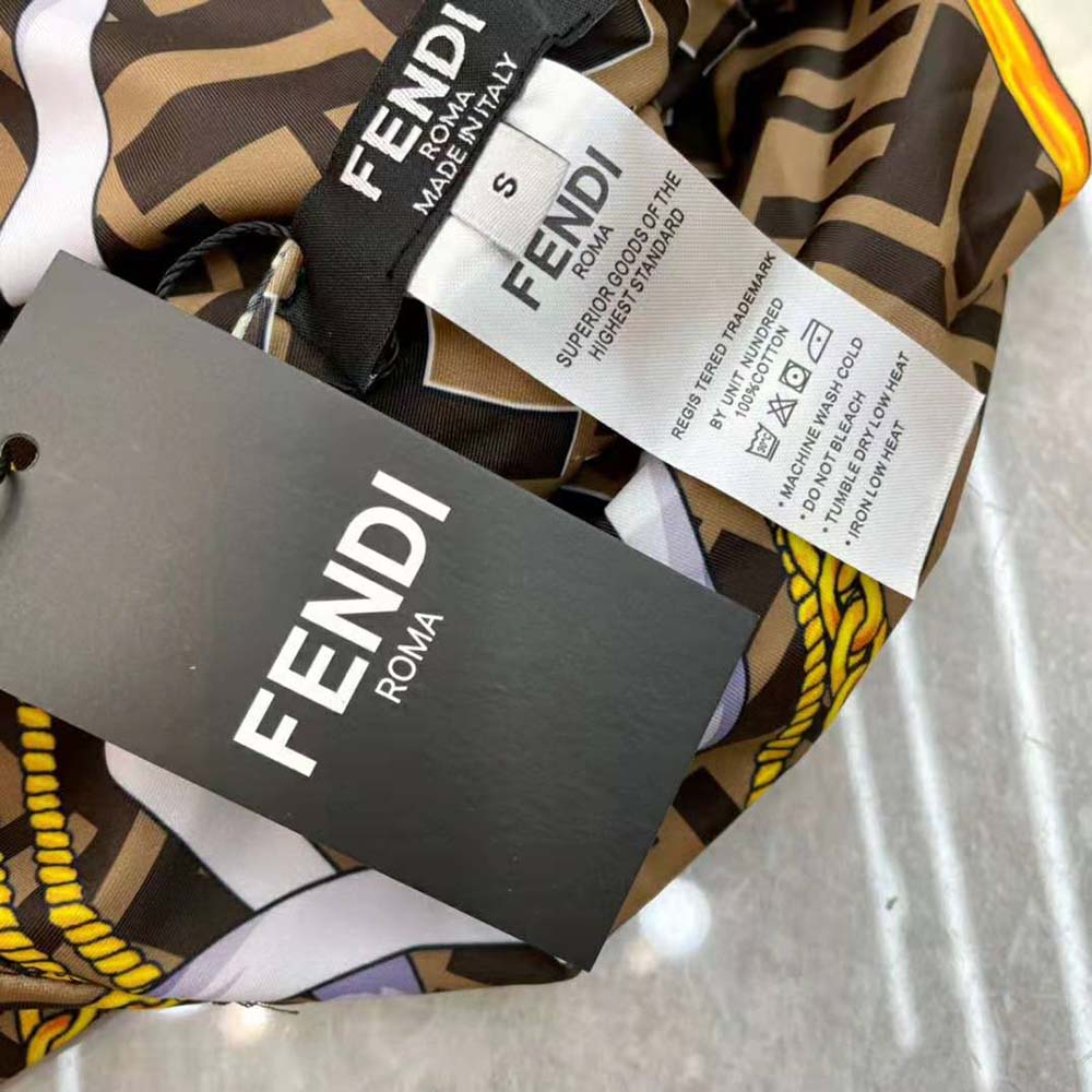 Fendi Women One-Piece Swimsuit Fendace Multicolor Lycra® Swimsuit - image 9