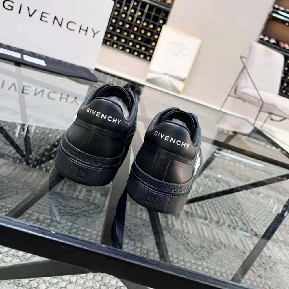 Givenchy Men City Sport Disney Castle Sneakers in Leather-Black - image 5