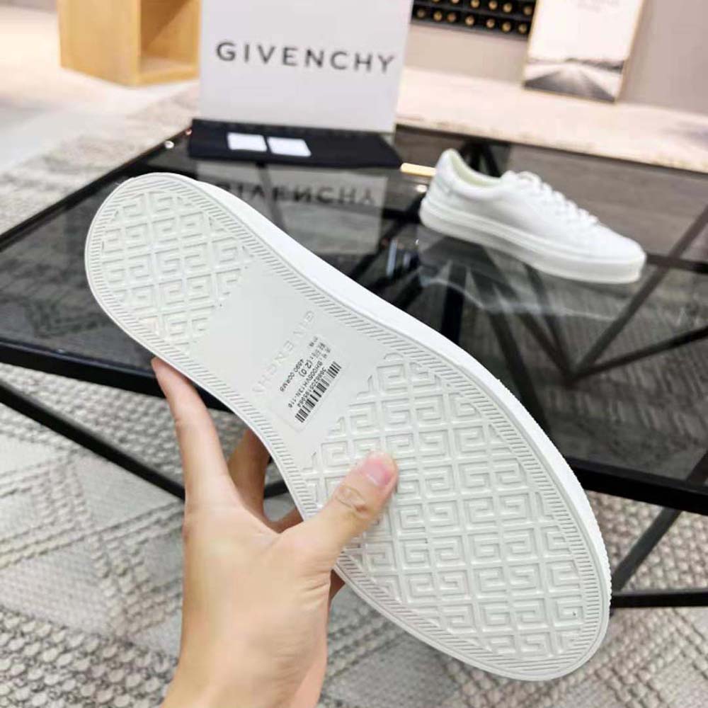 Givenchy Men City Sport Sneakers in GIVENCHY Leather-White - image 9