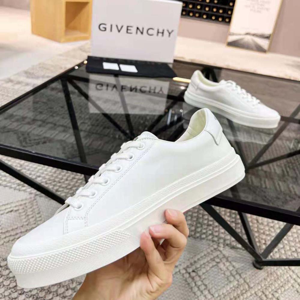 Givenchy Men City Sport Sneakers in GIVENCHY Leather-White - image 8