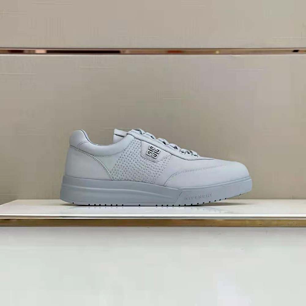 Givenchy Men G4 Sneakers in Leather-Silver - image 5
