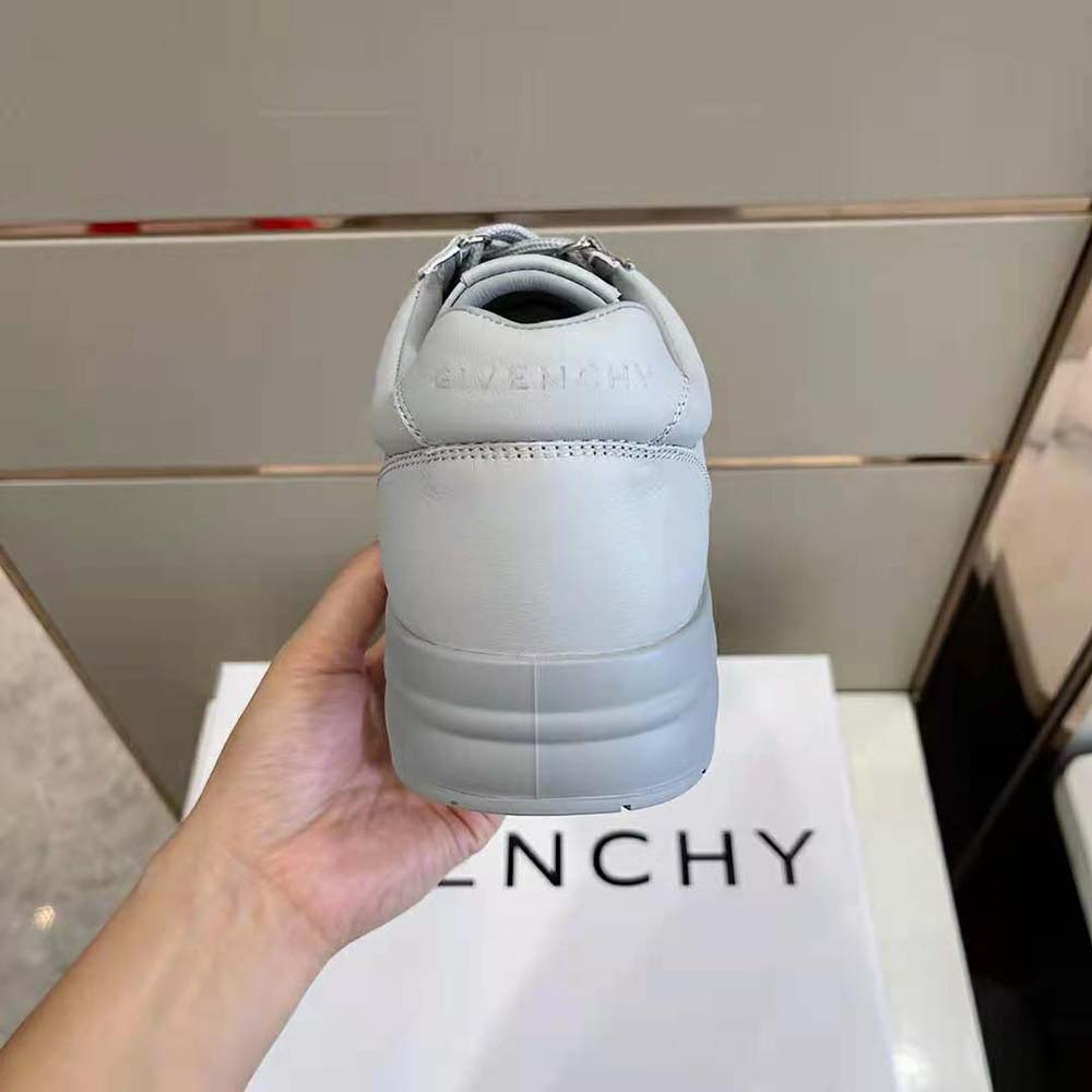 Givenchy Men G4 Sneakers in Leather-Silver - image 8