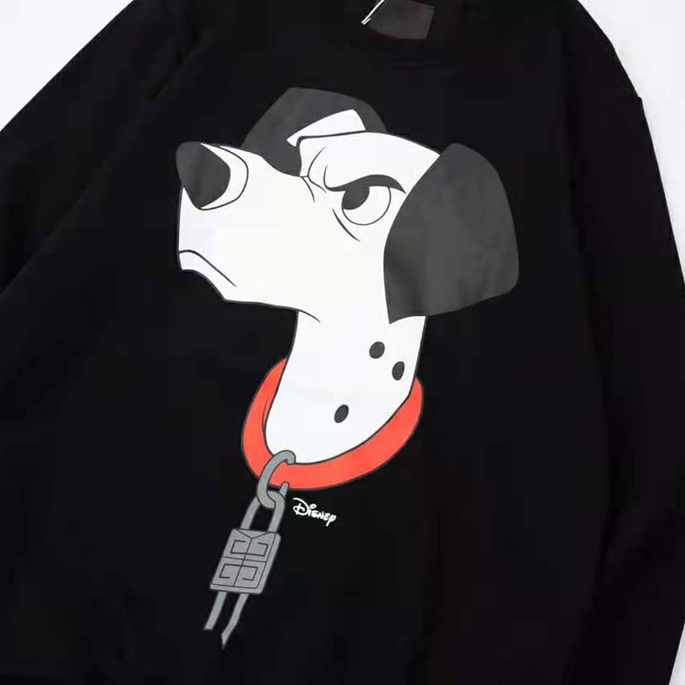 Givenchy Women Slim Fit 101 Dalmatians Sweatshirt in Embroidered Felpa - image 7