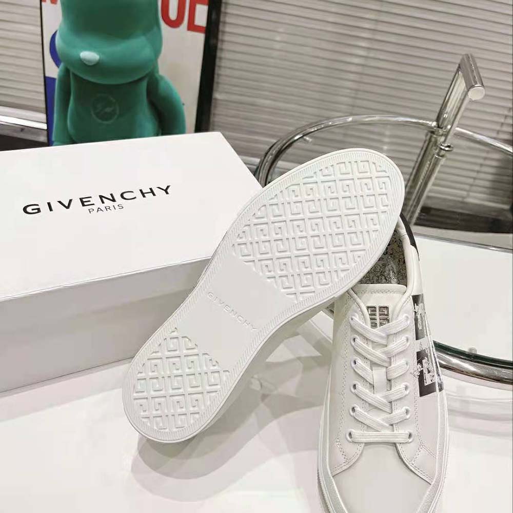 Givenchy Men 101 Dalmatians City Sport Sneakers in Leather - image 10