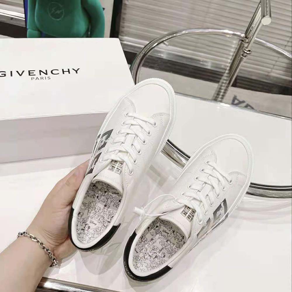 Givenchy Men 101 Dalmatians City Sport Sneakers in Leather - image 4