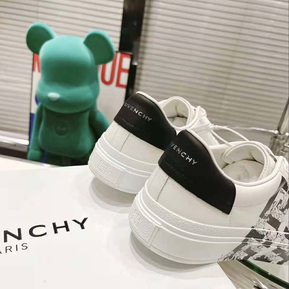 Givenchy Men 101 Dalmatians City Sport Sneakers in Leather - image 8