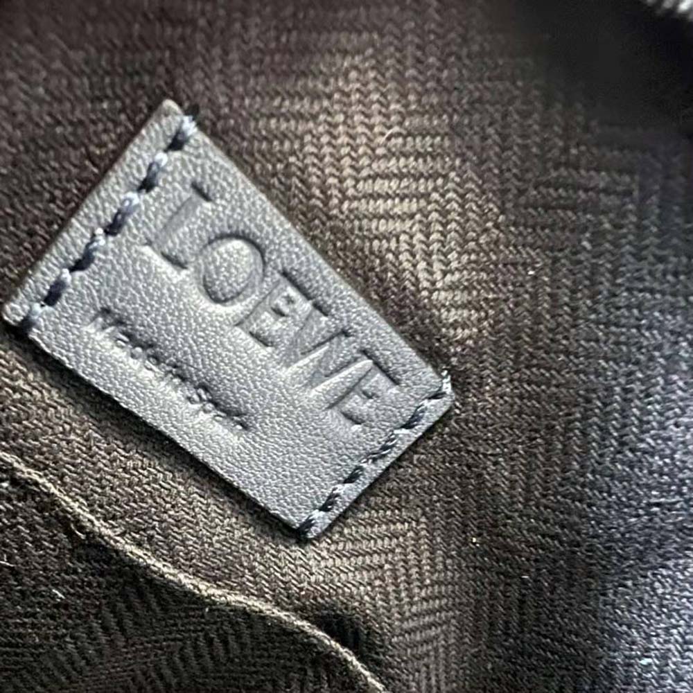 Loewe Men XS Military Messenger Bag in Supple Smooth Calfskin and Jacquard - image 10