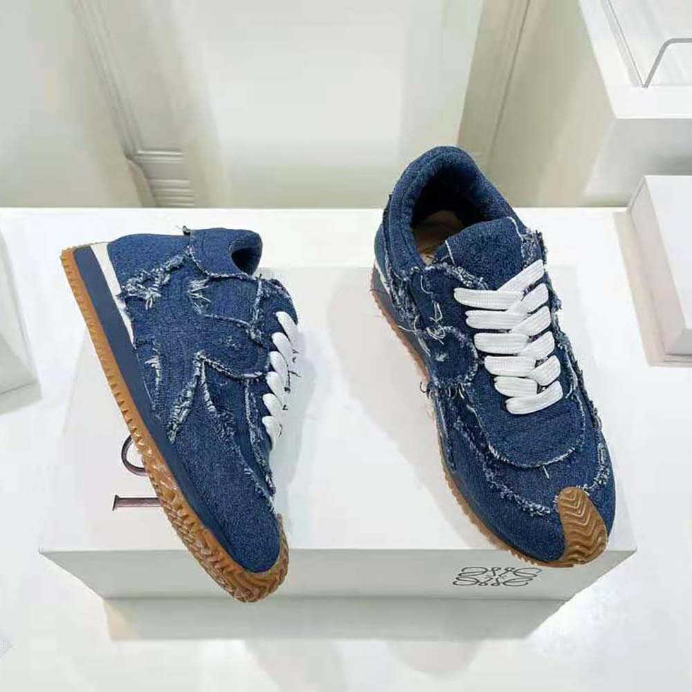 Loewe Women Flow Runner in Denim-Blue - image 5