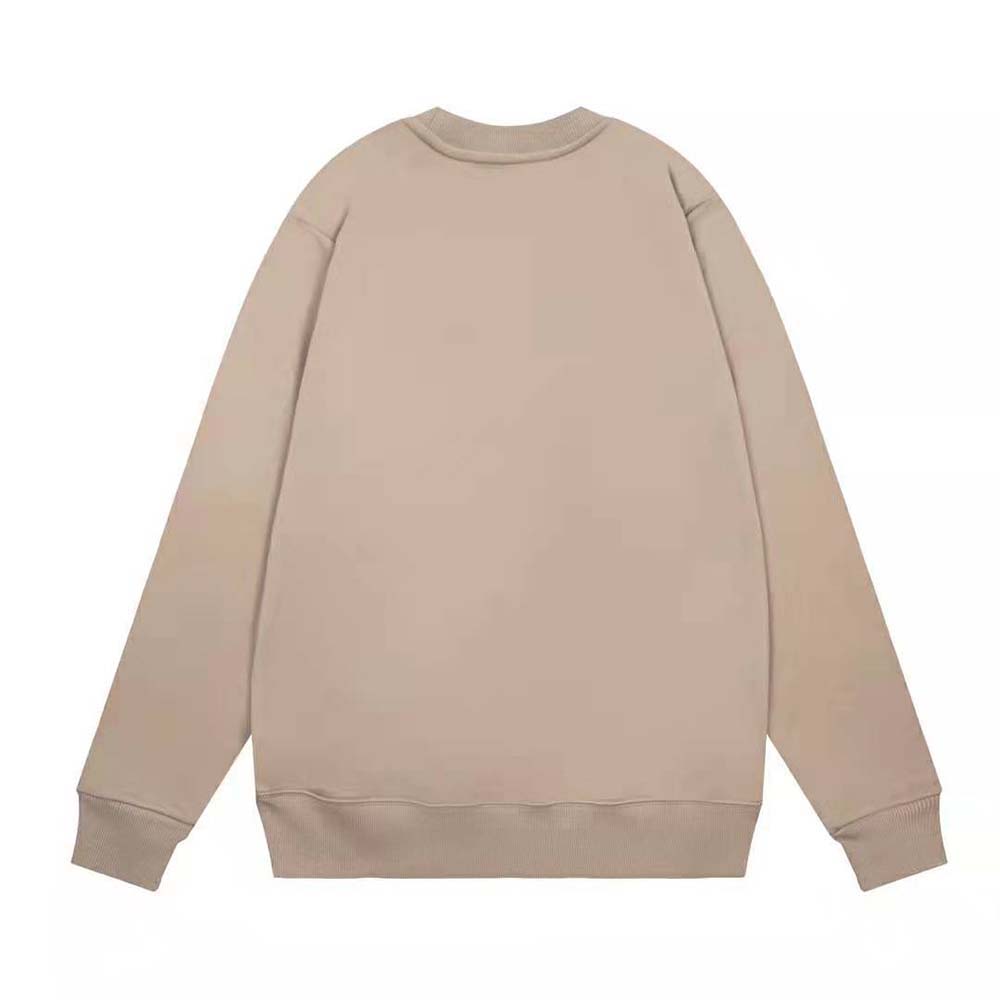 Side profile showing relaxed fit of Loewe Men Photocopy Anagram Sweatshirt