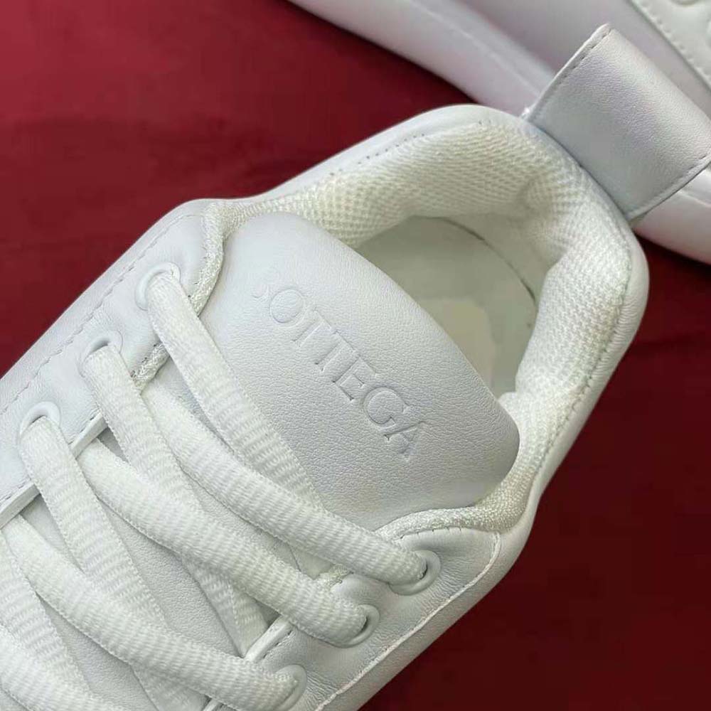 Bottega Veneta Unisex Pillow Sneaker Padded Leather Lace-up Sneakers-Beige - image 10