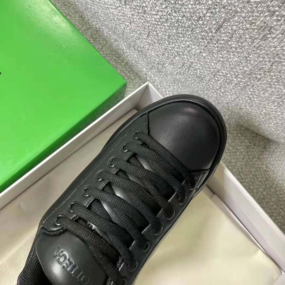 Bottega Veneta Unisex Pillow Sneaker Padded Leather Lace-up Sneakers-Black - image 8