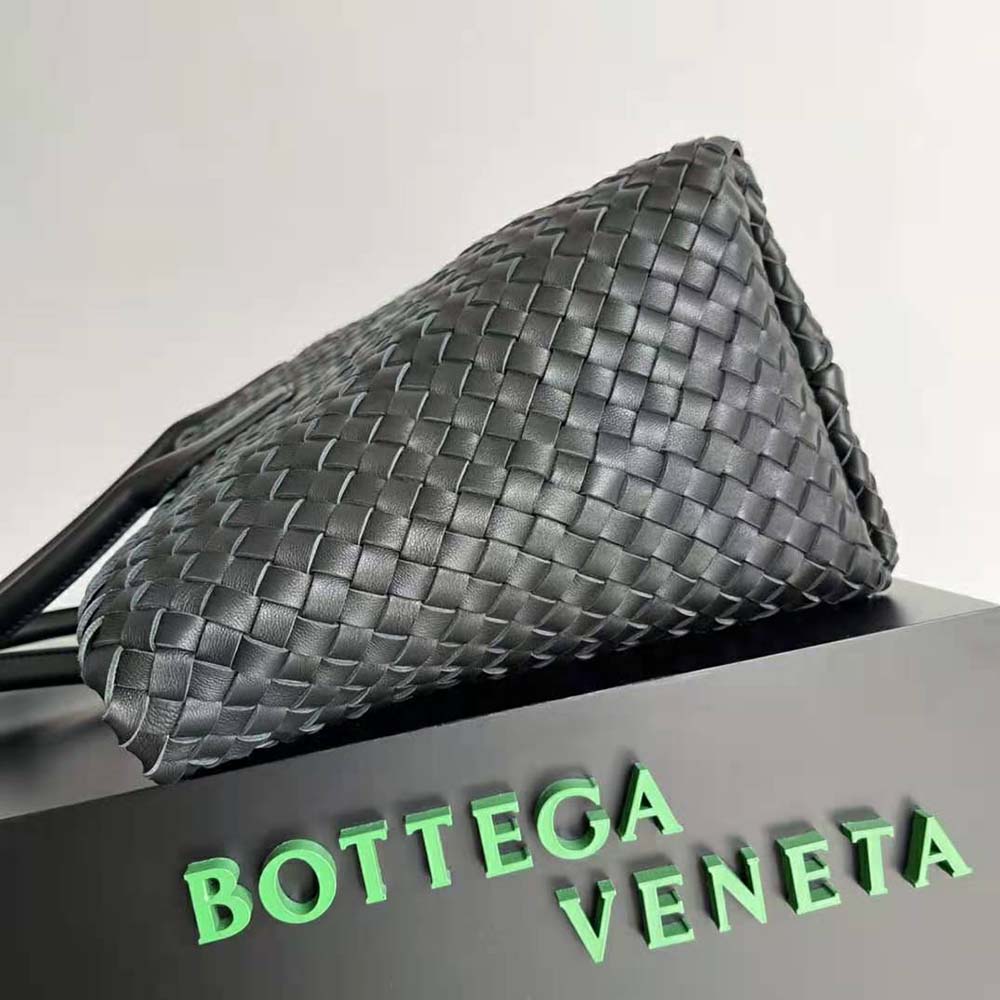 Bottega Veneta Women Medium Cabat Leather Tote Bag-Black - image 5