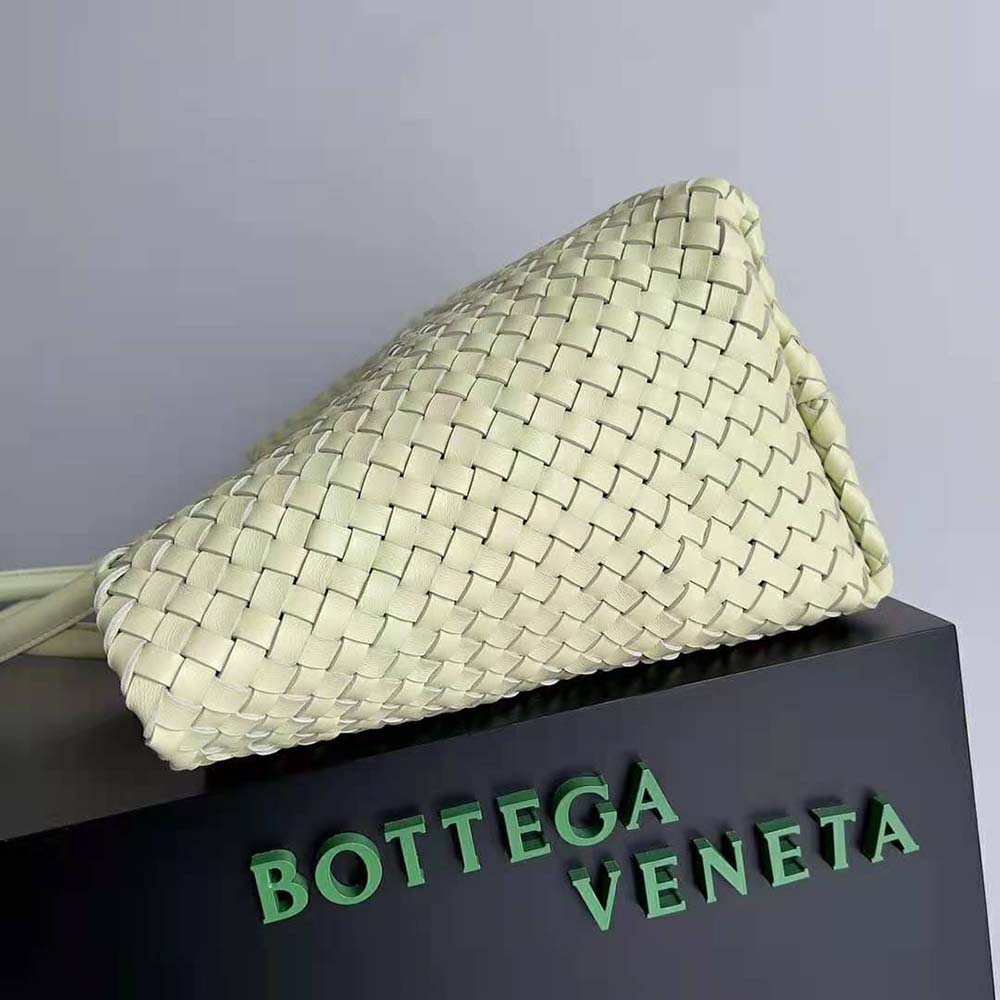 Bottega Veneta Women Medium Cabat Leather Tote Bag-Lime - image 5