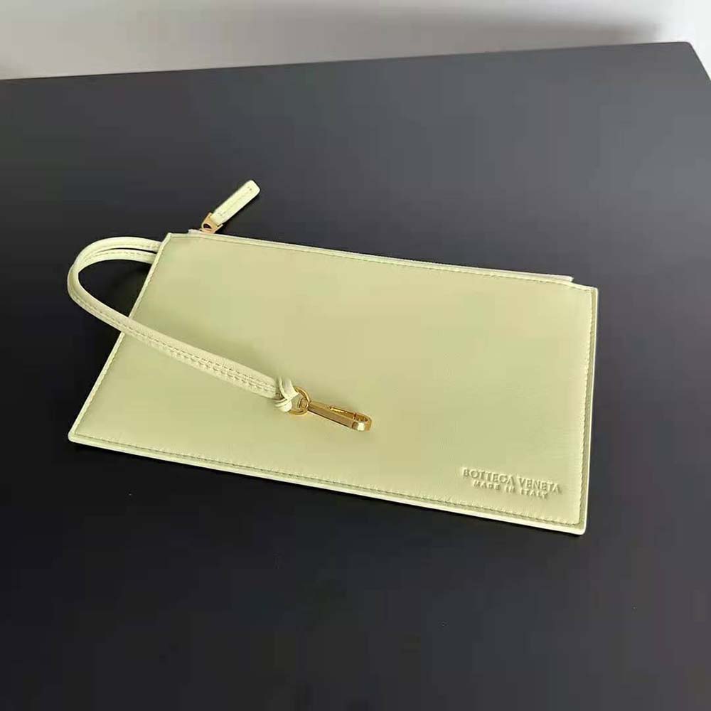 Bottega Veneta Women Medium Cabat Leather Tote Bag-Lime - image 9