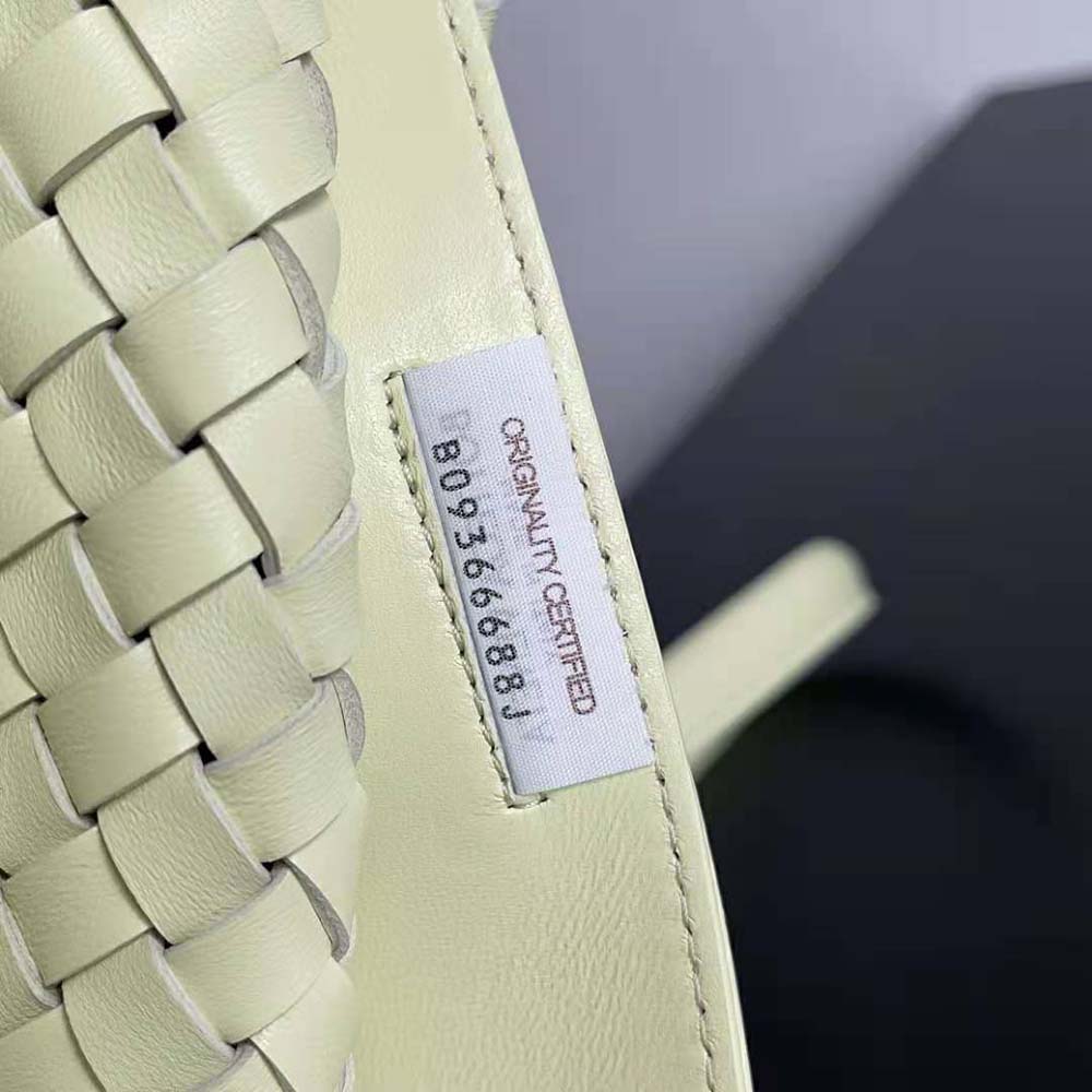 Bottega Veneta Women Medium Cabat Leather Tote Bag-Lime - image 8