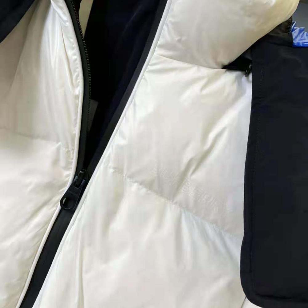 Burberry Women Detachable Hood Nylon Puffer Jacket-White - image 9