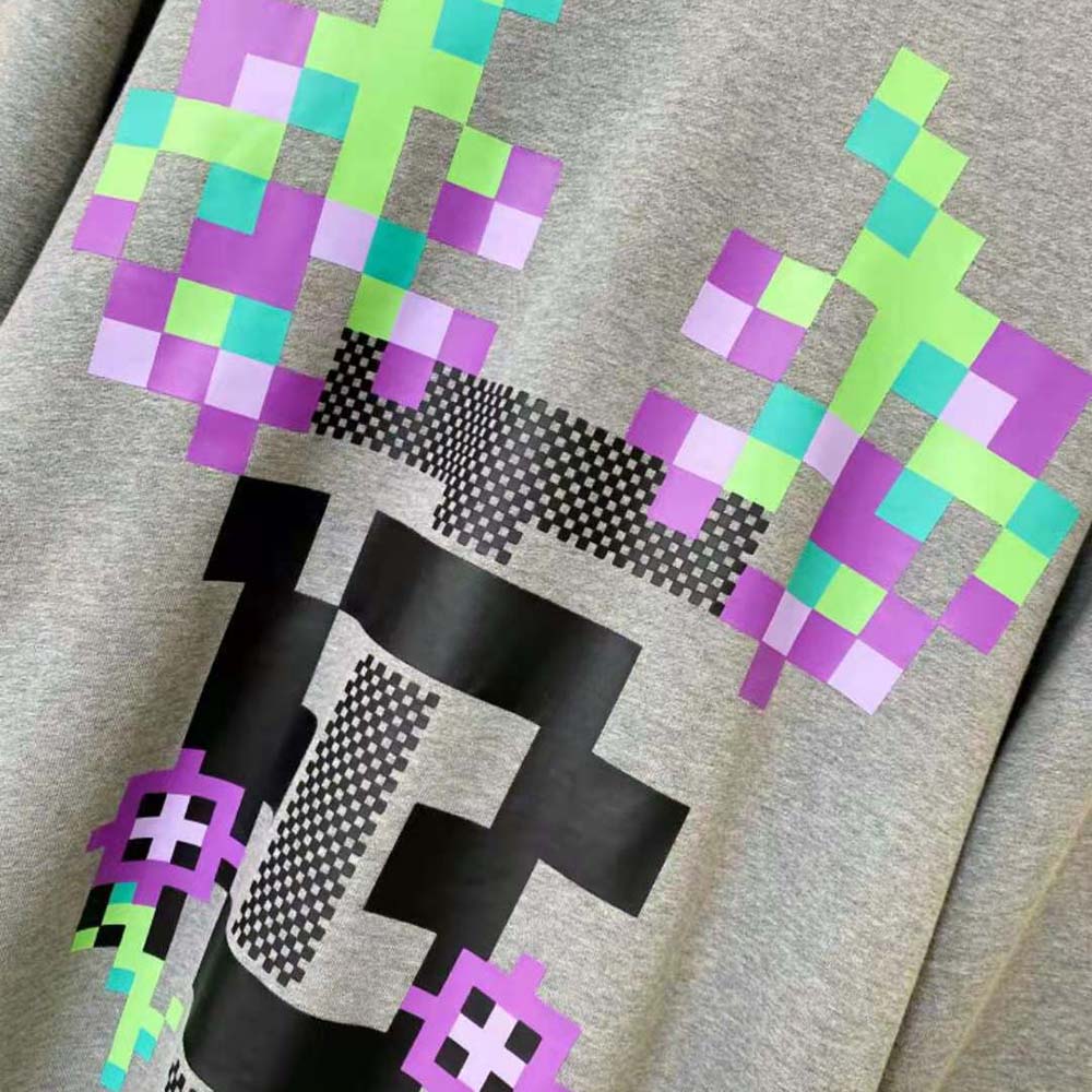Burberry Women Monogram Motif Print Cotton Sweatshirt - image 9