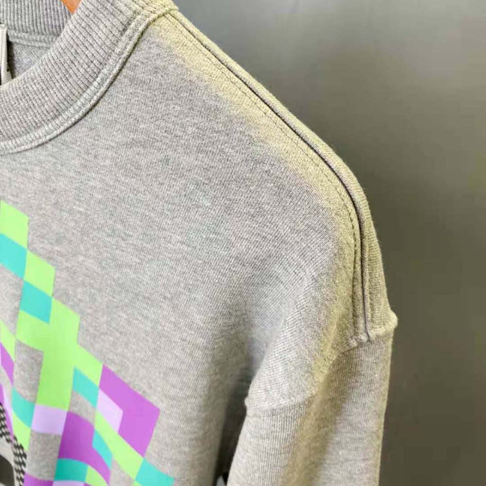 Burberry Women Monogram Motif Print Cotton Sweatshirt - image 6
