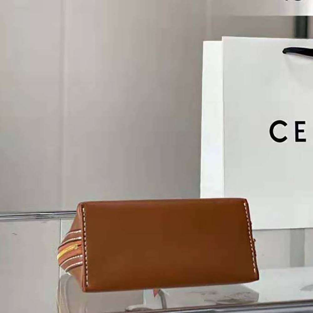 Celine Women Clutch on Chain Cuir Triomphe in Smooth Calfskin - image 4