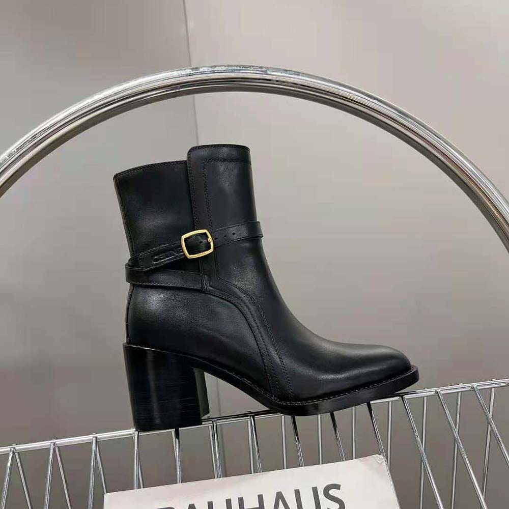 Celine Women Condé Jodhpur Boot in Calfskin-Black - image 5
