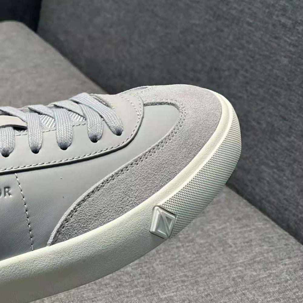 Dior Men B101 Sneaker Dior Gray Smooth Calfskin and Nubuck - image 9