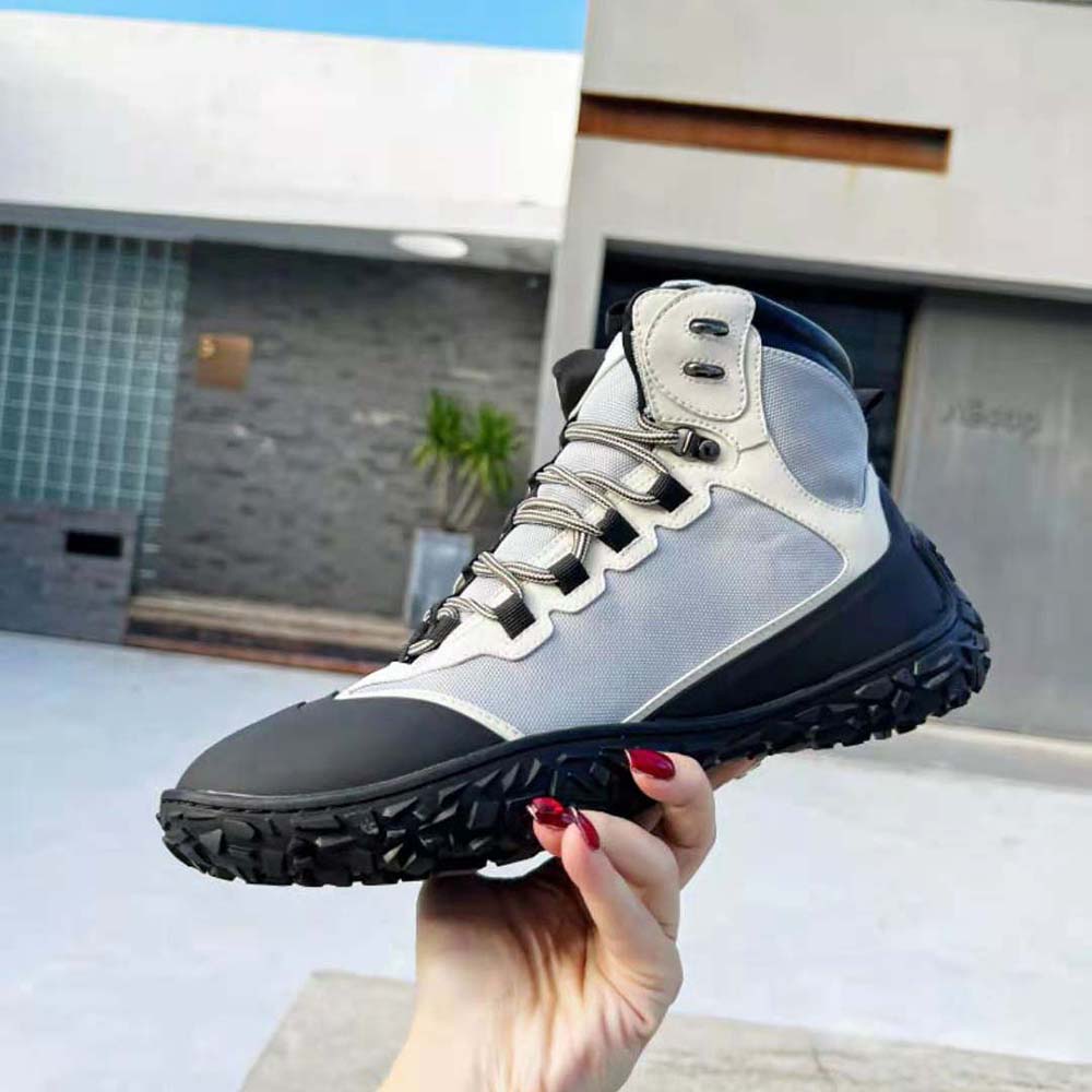 Dior Men Diorizon Hiking Boot Gray Technical Mesh and Black Rubber - image 6