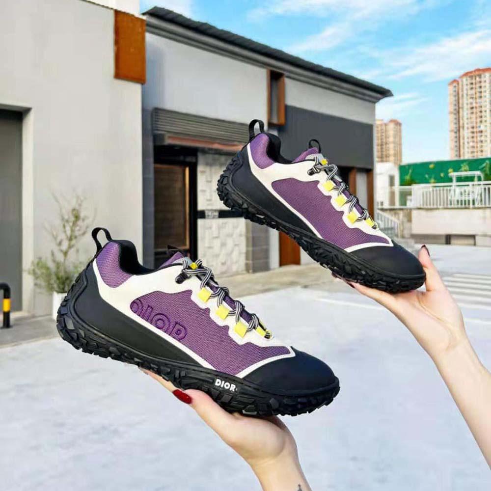 Dior Men Diorizon Hiking Shoe Black Technical Mesh and Rubber - image 5
