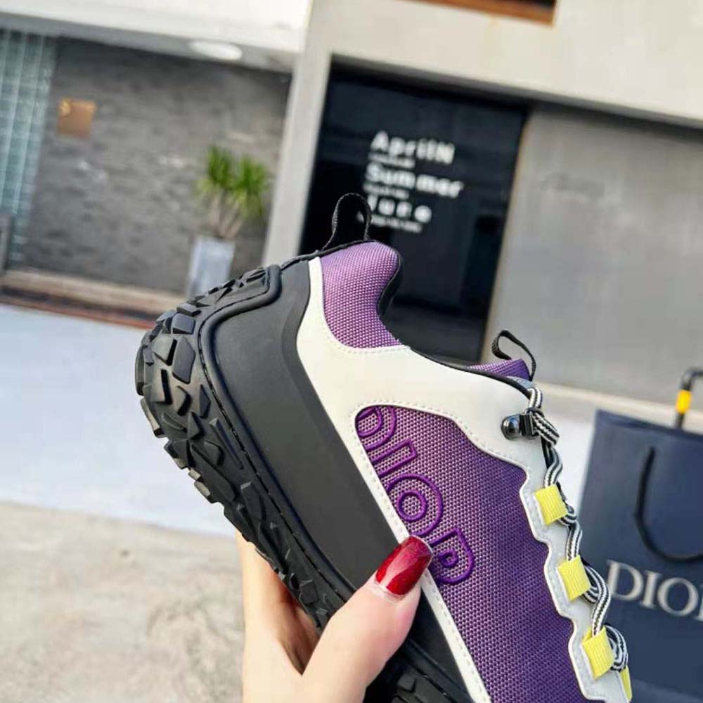 Dior Men Diorizon Hiking Shoe Black Technical Mesh and Rubber - image 9