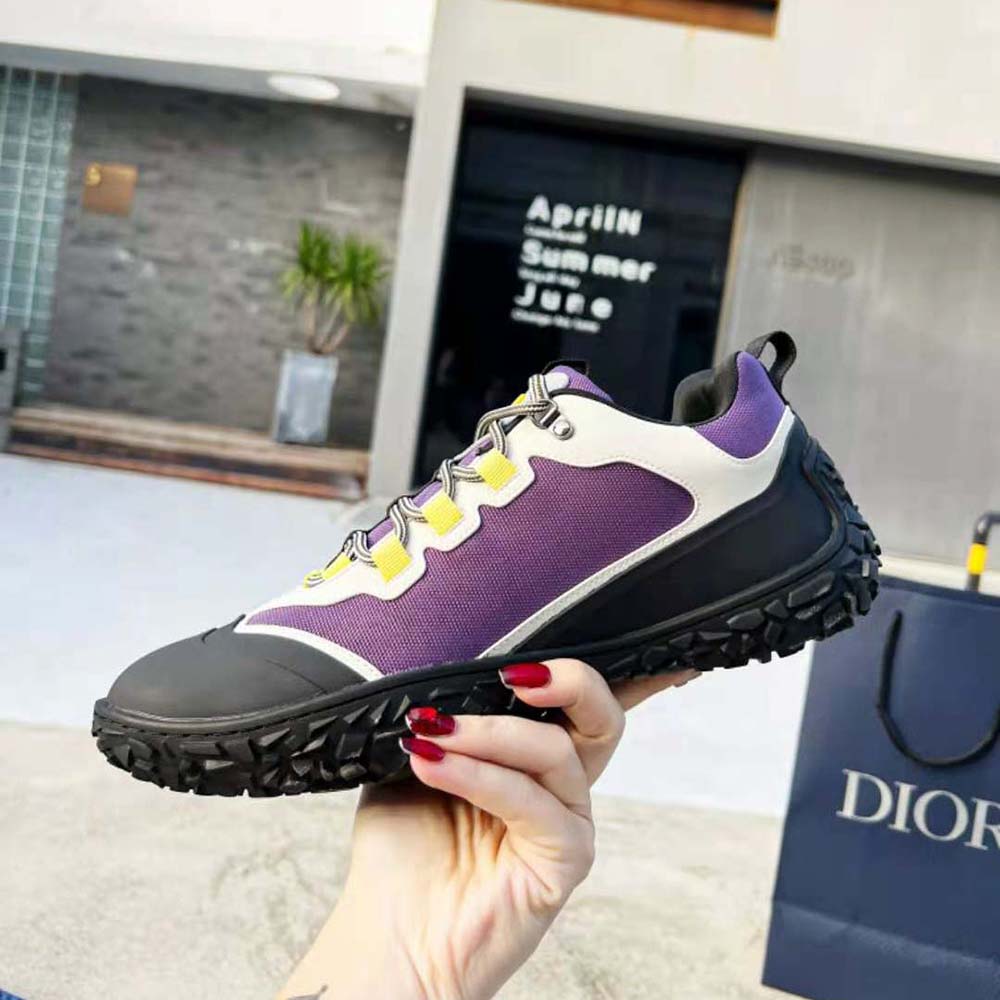 Dior Men Diorizon Hiking Shoe Black Technical Mesh and Rubber - image 7
