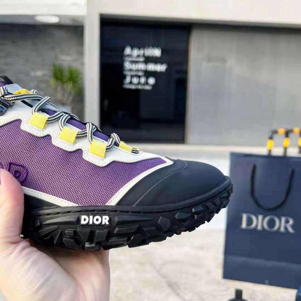 Dior Men Diorizon Hiking Shoe Black Technical Mesh and Rubber - image 8