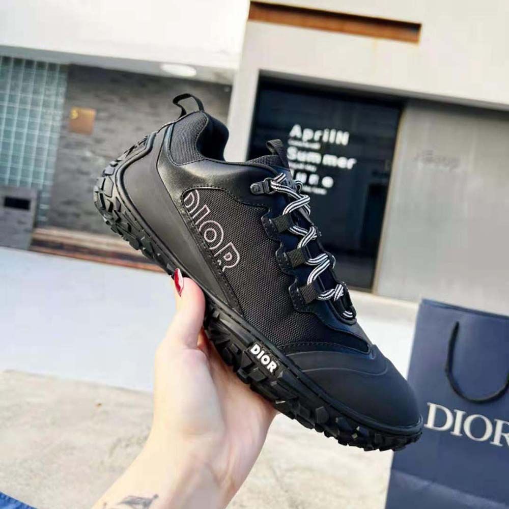 Dior Men Diorizon Hiking Shoe Purple Technical Mesh with Black Rubber - image 7