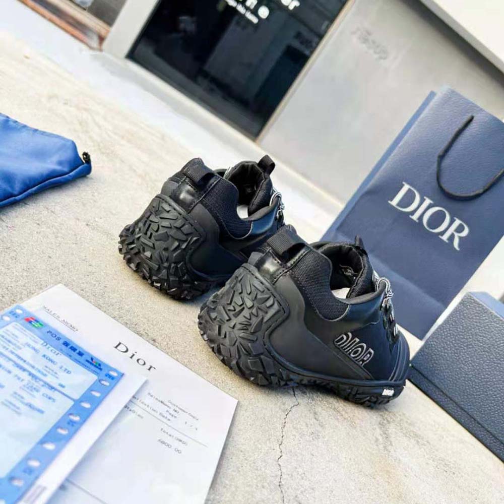 Dior Men Diorizon Hiking Shoe Purple Technical Mesh with Black Rubber - image 6