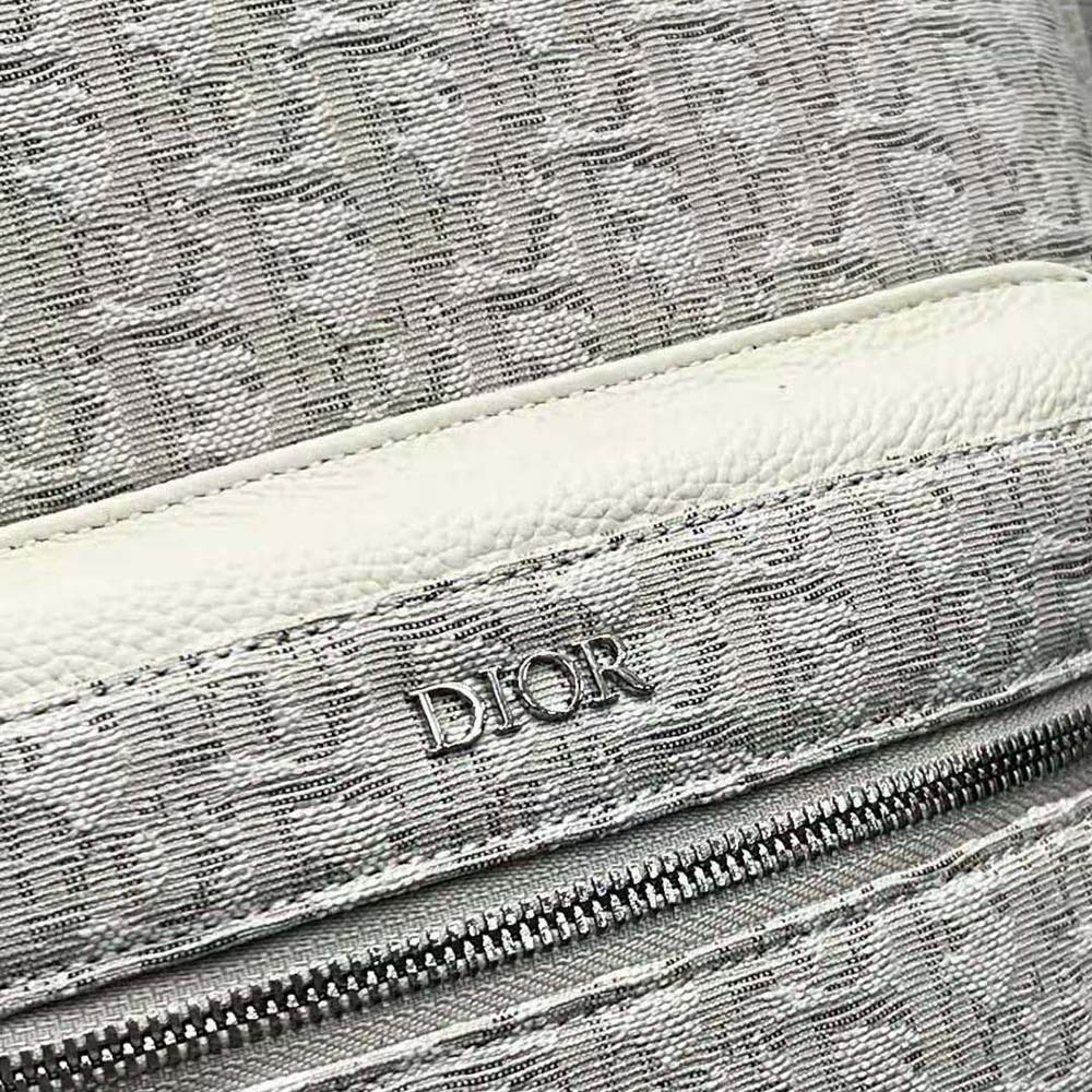 Dior Men Rider Backpack Beige Dior Oblique Jacquard - image 9