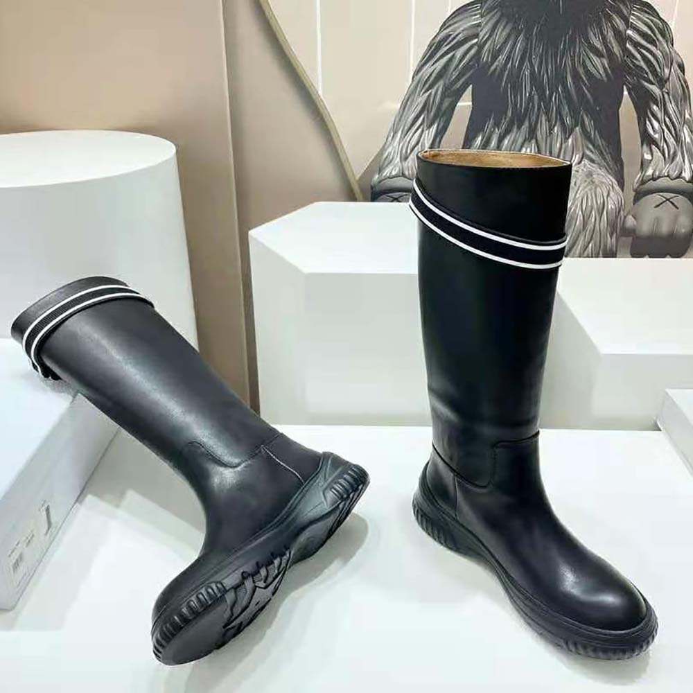 Dior Women D-Racer Boot Black Calfskin - image 6