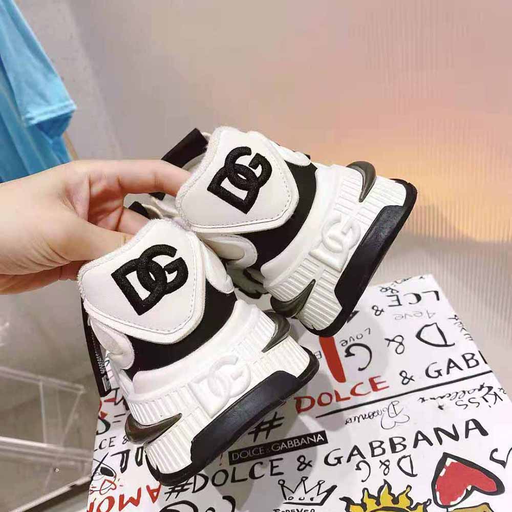 Dolce Gabbana D&G Unisex Mixed-Material Airmaster Sneakers - image 8