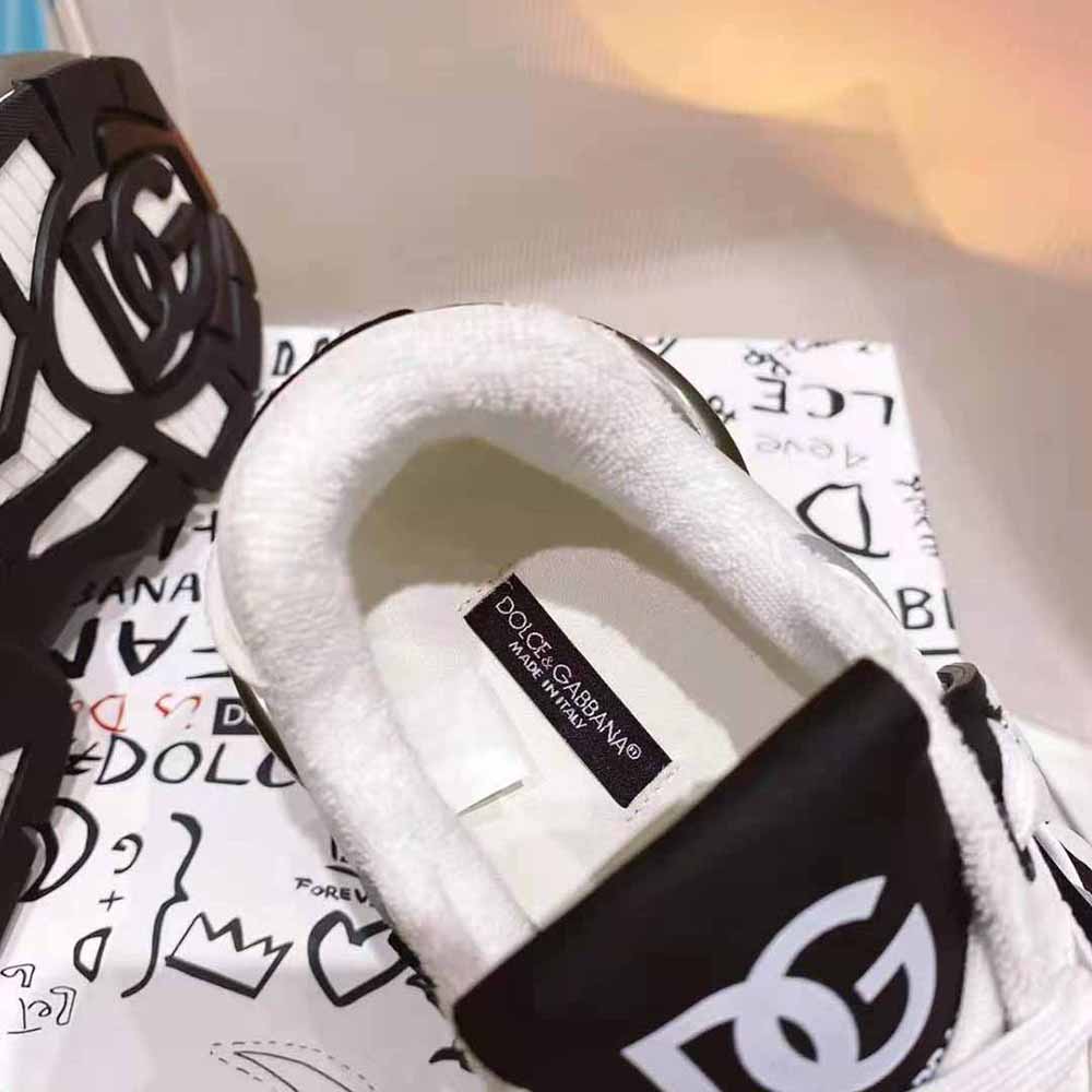 Dolce Gabbana D&G Unisex Mixed-Material Airmaster Sneakers - image 10