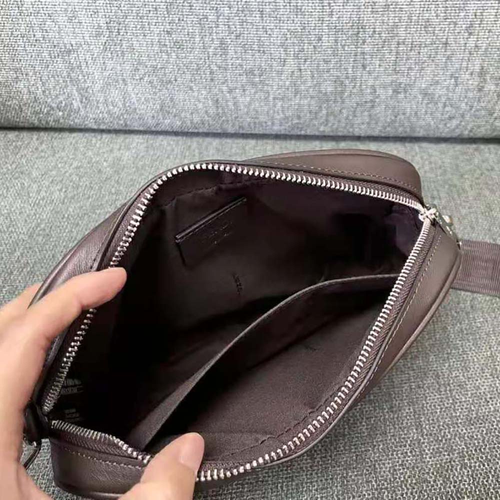Fendi Men Camera Case Brown FF Fabric Bag - image 7