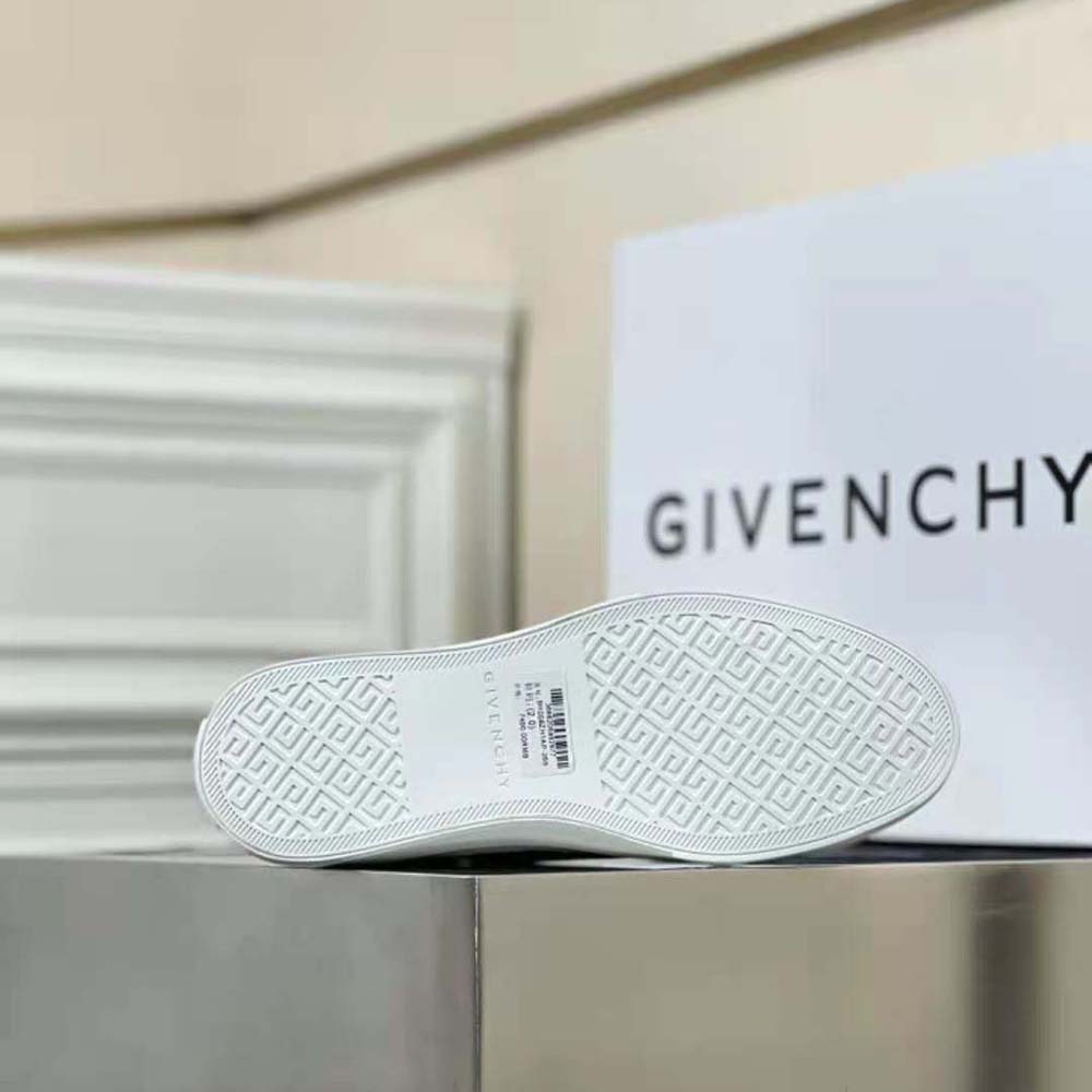Givenchy Unisex High Sneakers City in 4G Jacquard-Black - image 10