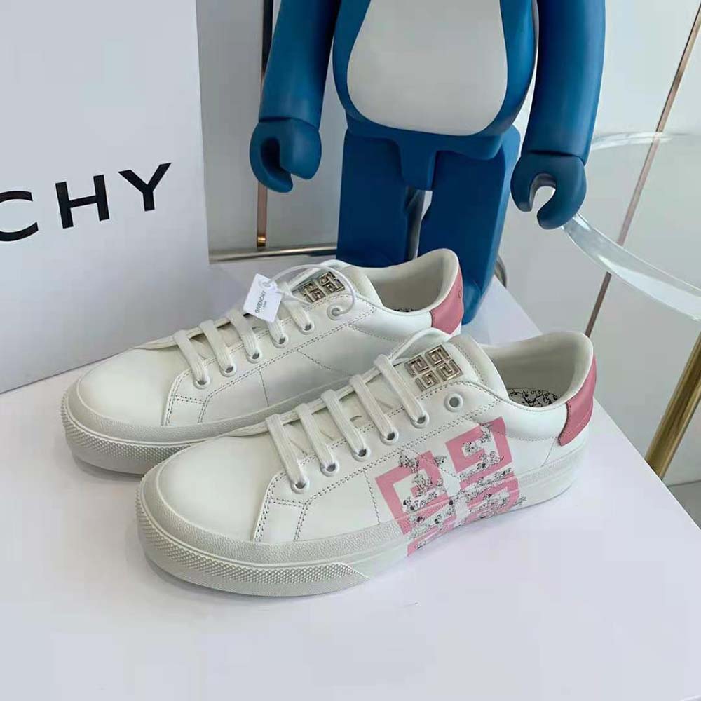 Givenchy Women 101 Dalmatians City Sport Sneakers in Leather - image 4