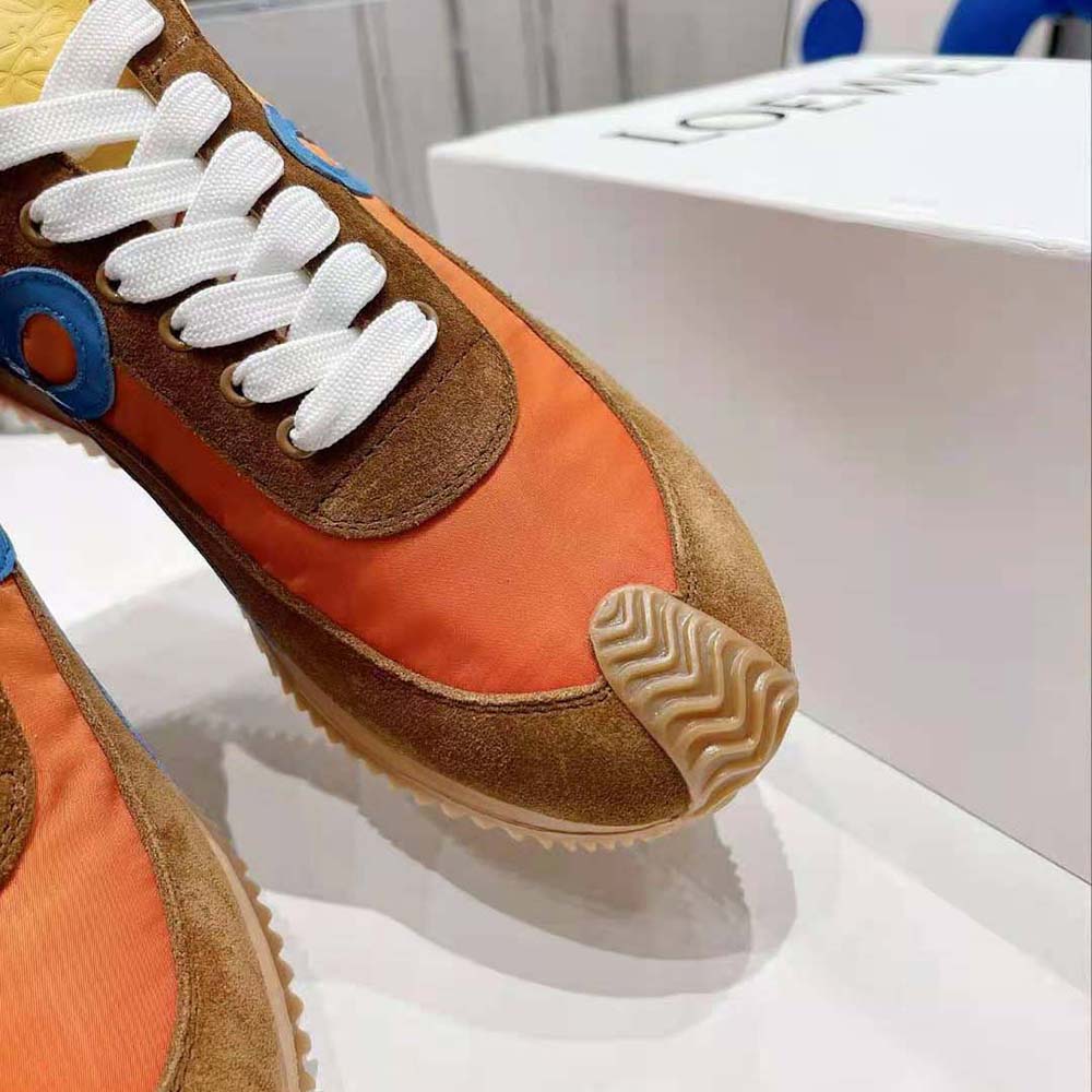 Loewe Men Flow Runner in Nylon and Suede - image 9