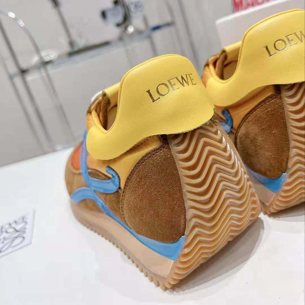 Loewe Men Flow Runner in Nylon and Suede - image 10