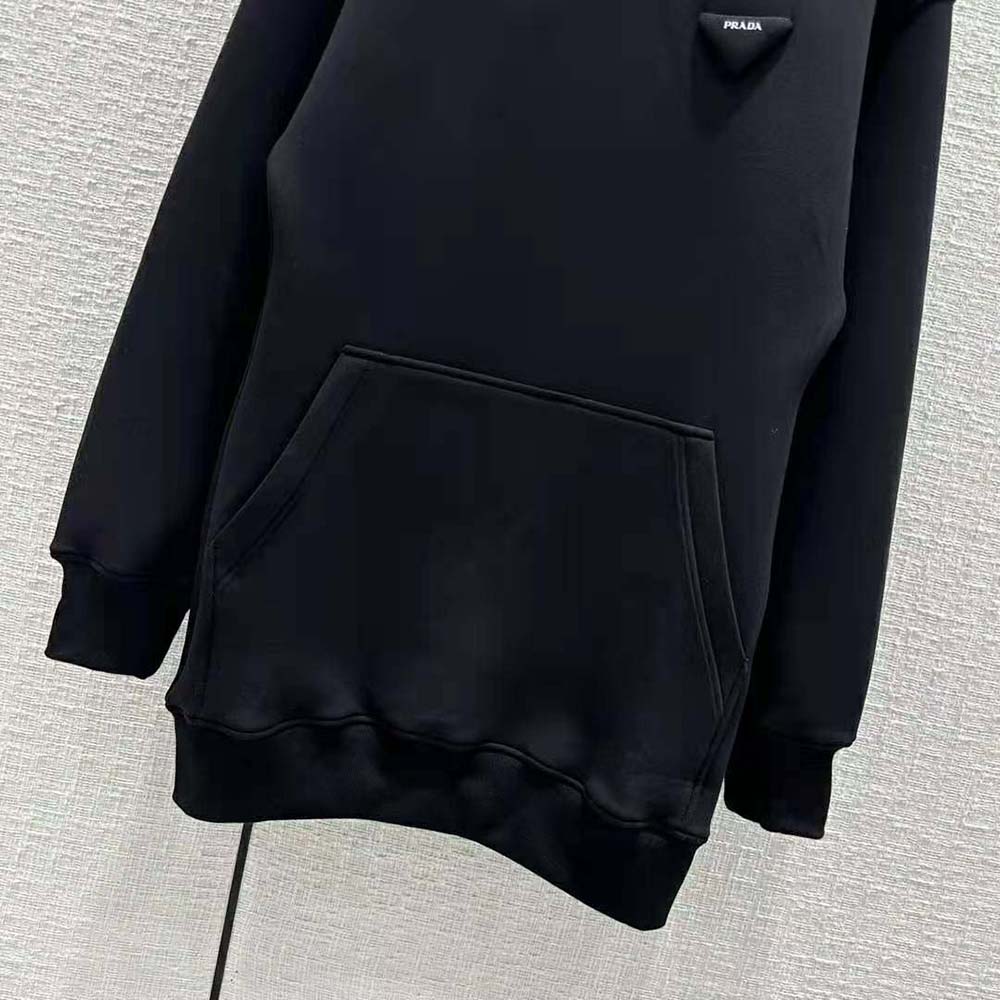 Prada Women Cotton Fleece Mini-Dress - image 7