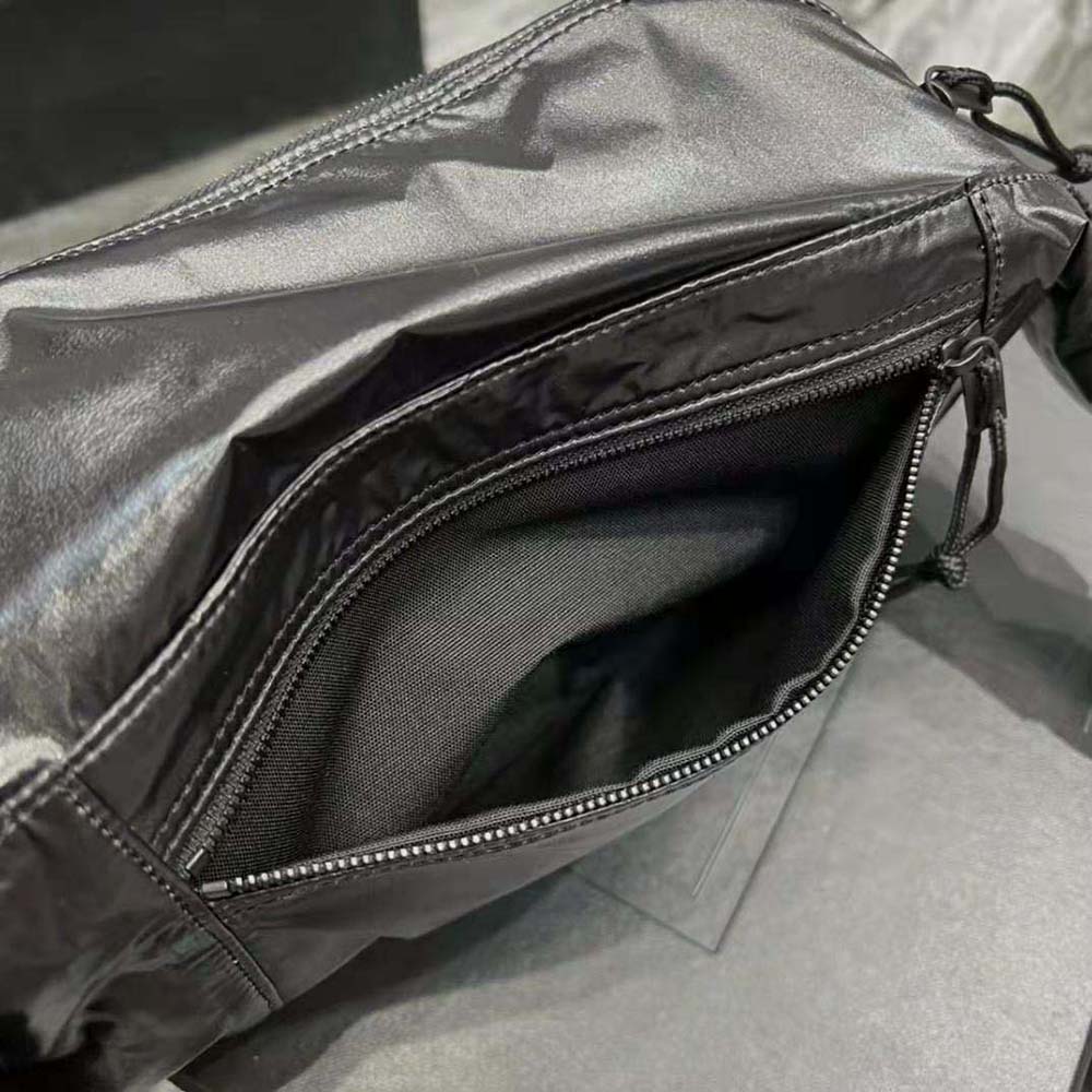 Saint Laurent YSL Men Nuxx Crossbody Bag in Nylon-Black - image 10