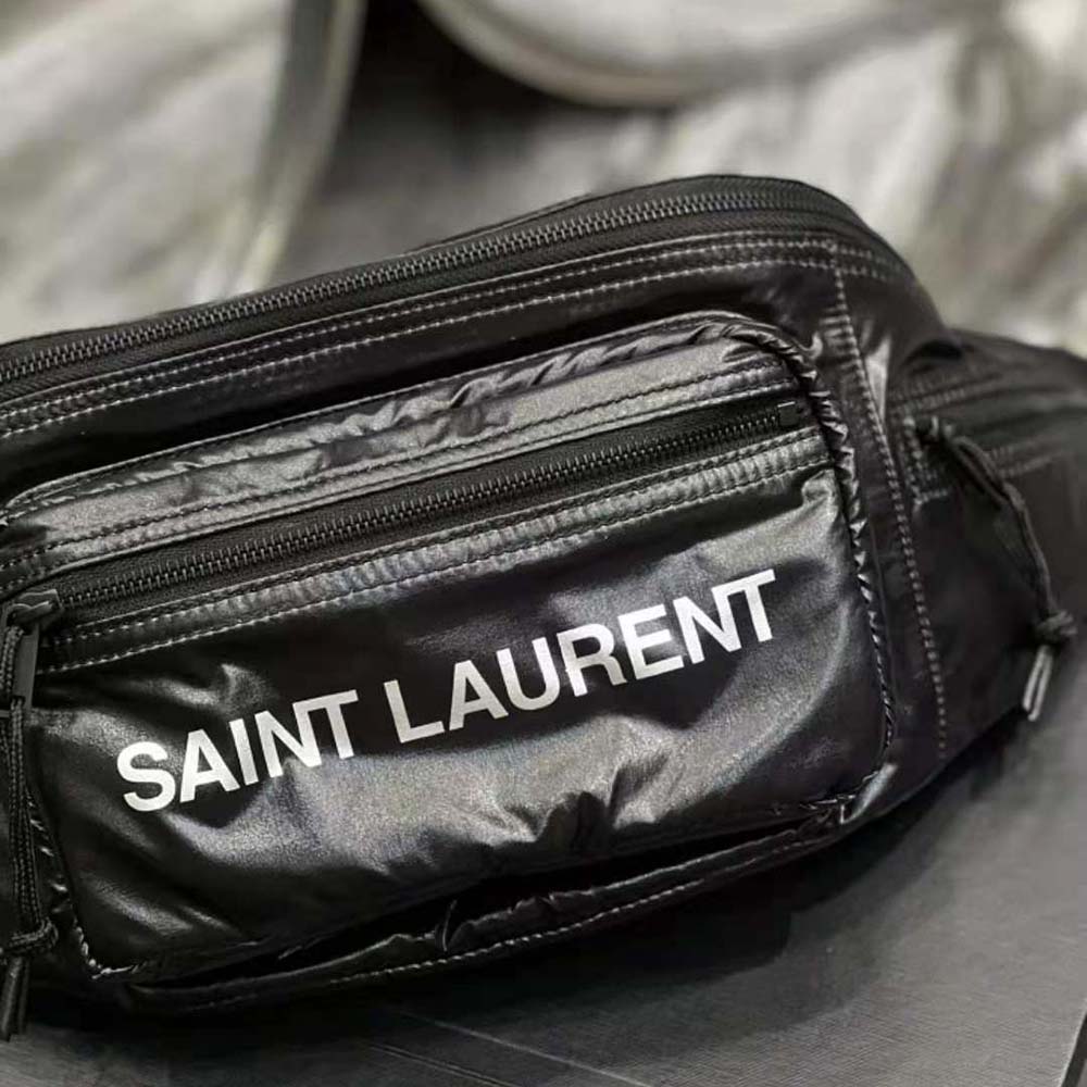 Saint Laurent YSL Men Nuxx Crossbody Bag in Nylon-Black - image 6