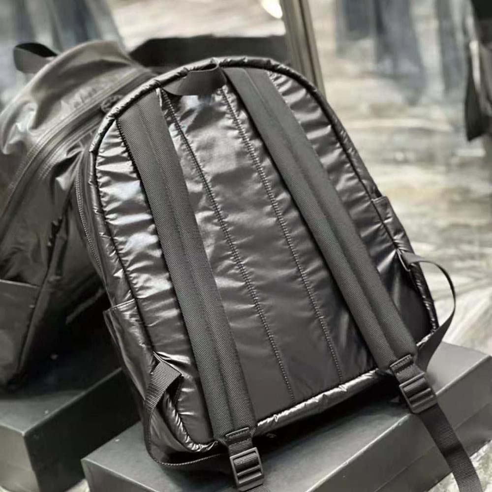 Saint Laurent YSL Women Nuxx Backpack in Nylon-Black - image 6